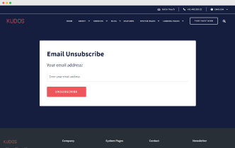 Email Unsubscribe